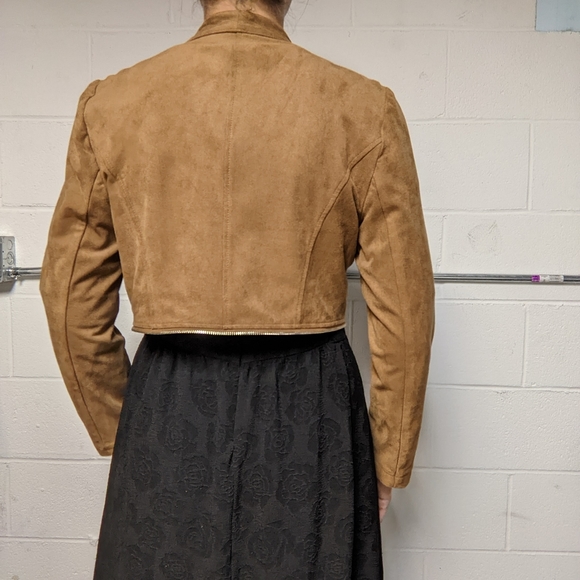 Chico's Convertible Sueded Peplum Size 8 - Picture 11 of 13